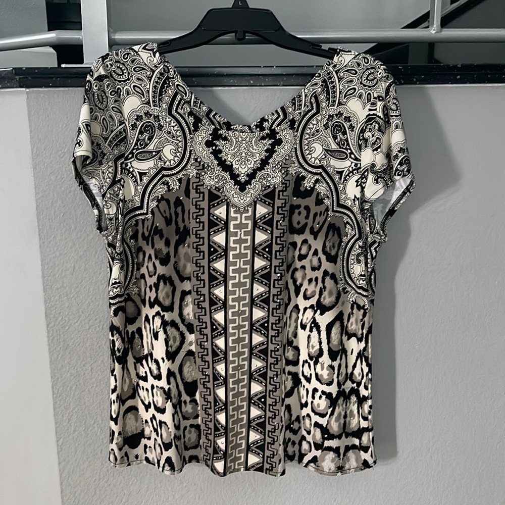 INC X-LARGE EUC top